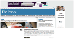 Desktop Screenshot of diepresse.com